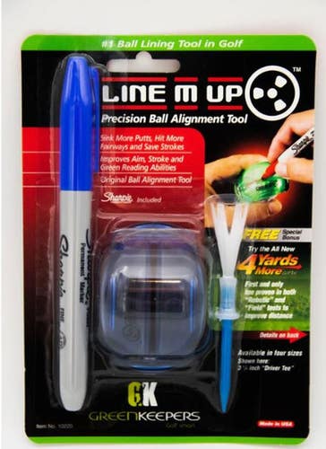 New Tracer Golf Line-m-up Ball Alignment Kit 11860-35aal001