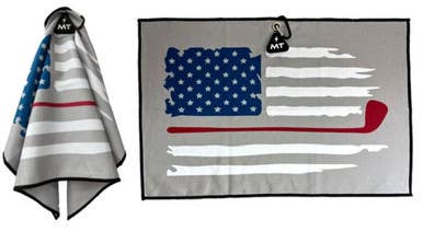 New Tracer Golf Magnet Towel American Flag 16"x24" 11860-35atmag-af