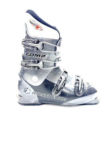 Used Rossignol Comp J Boys Dh Ski Boot Grey 255 Mp - M07.5 - W08.5 11860-s000304044