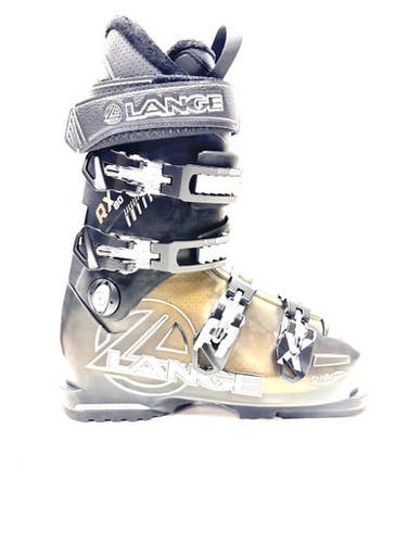 Used Lange Rx 80 Womens Dh Ski Boot Black 245 Mp - M06.5 - W07.5 11860-s000304046