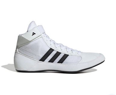 New Adidas Hvc2 Sz 11 Wht Blk Wrestling Shoes 11860-adijp6120110