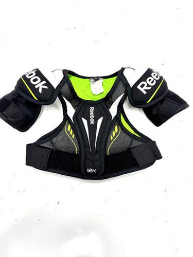 Used Reebok 12k Junior Shoulder Pads Sm 11860-s000305109