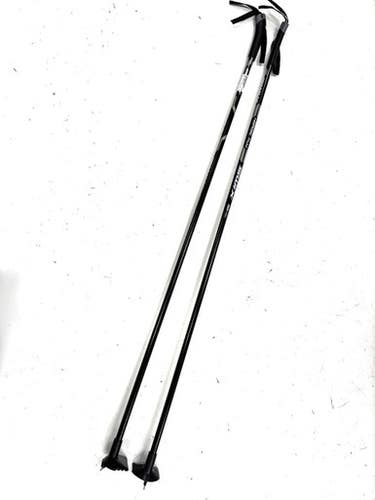 Used Swix Nordic Alu Womens Xc Ski Poles Black 135 Cm 54 In 11860-s000305121