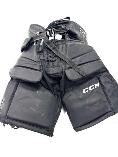 Used Ccm Premier Junior Goalie Pant Black Lg 11860-s000284330