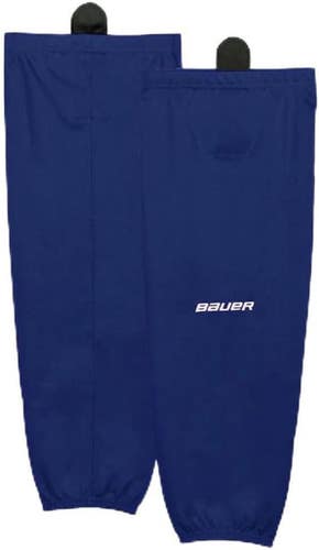 New Bauer Flex Sock Sr Blue L Xl 11860-bar1054594srblulxl