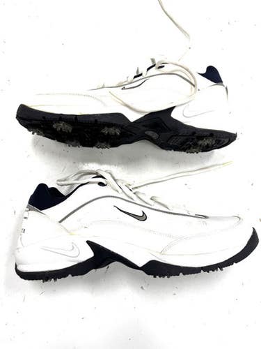 Used Nike Mens Golf Shoes White Senior 12 11860-s000309654