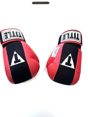 Used Title Boxing Gloves Red Junior 11860-s000309673