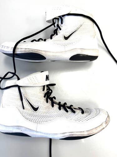Used Nike Wrestling Shoes White Senior 11 11860-s000309685