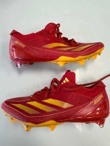 Used Adidas Adult Fb Cleats Red Senior 9.5 11860-s000309682