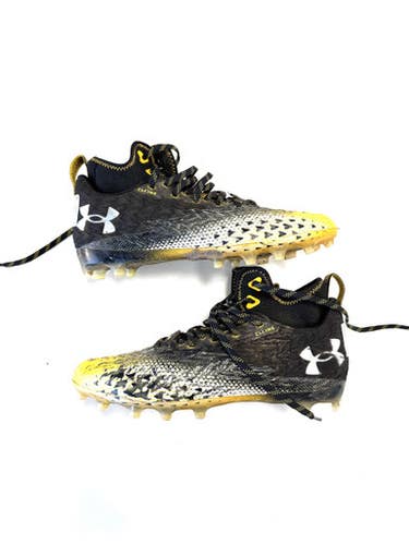 Used Under Armour Adult Fb Cleats Black Senior 8 11860-s000309712