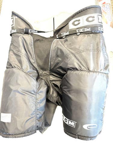 Used Ccm Power Line Senior Pant Black Lg 11860-s000309728