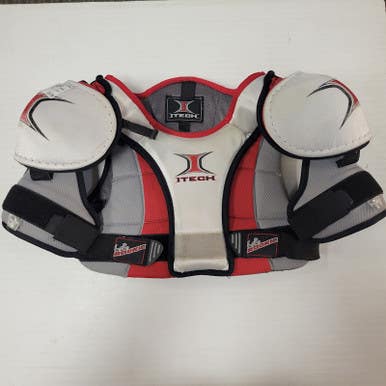 Used Itech Lil Rookie Xs Hockey Shoulder Pads 11860-s000262161