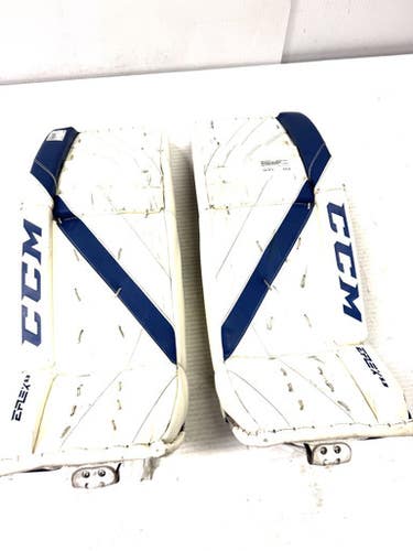 Used Ccm Eflex 5.9 Goalie Leg Pads Inter White 30" 11860-s000285709