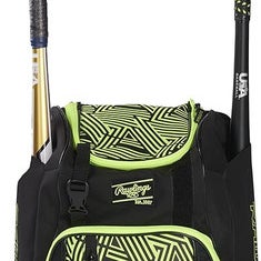 New Chaos Backpack Blk Yellow 11860-rawamachaosboy