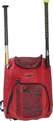 New Chaos Backpack Red Black 11860-rawamachaossb