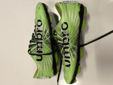 Used Umbro Soccer Cleats Green Junior 04 11860-c000290778