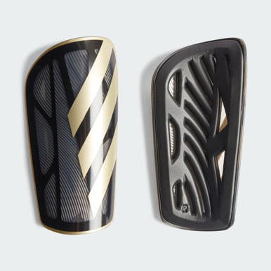 New Adidas Tiro League Shin Guards Lg Blk Gld 11860-adiip4000lg