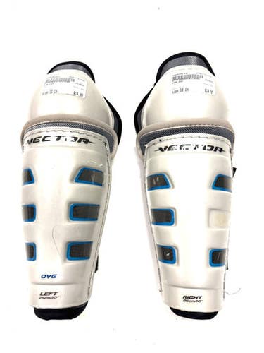 Used Ccm Ove Junior Shin Guards Grey 10" 11860-c000291442