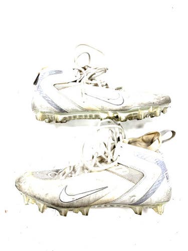Used Nike Lax Cleats Mens White Senior 10.5 11860-c000302705