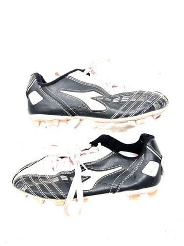 Used Diadora Soccer Cleats Black Junior 03 11860-c000302722