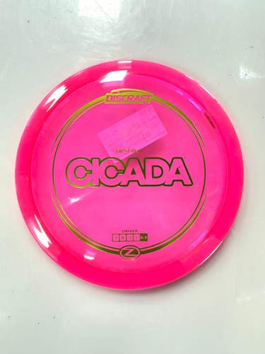 Used Discraft Cicada Disc Golf Driver Pink 11860-c000305378