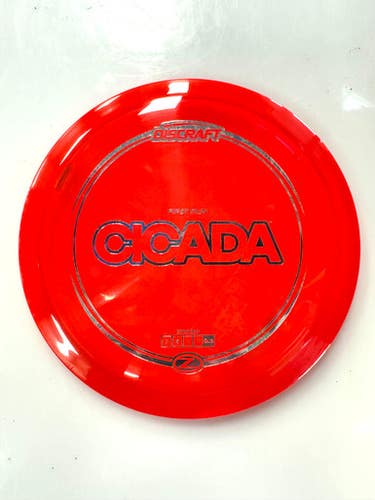 Used Discraft Cicada Disc Golf Driver Red 11860-c000305380