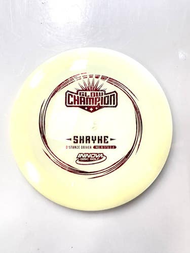 Used Innova Shryke Proto Glow Champion Disc Golf Driver Cream White 11860-c000305386