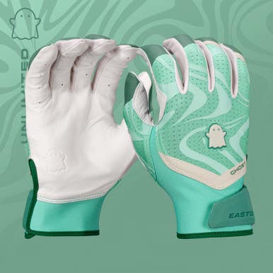 New Easton Ghost Ethos Wmns Md Grn Unlimited Fp Batting Gloves 11860-ease00718957