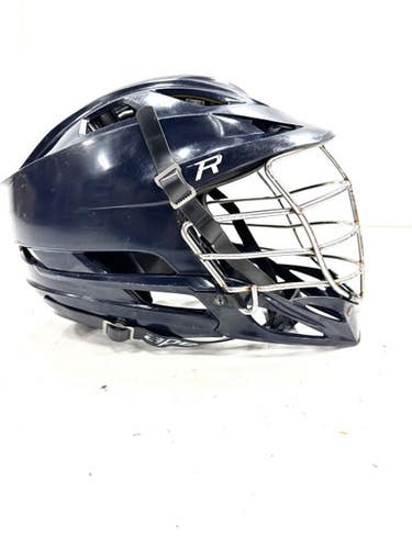 Used Cascade R Lacrosse Helmet Navy Blue One Size 11860-c000306279