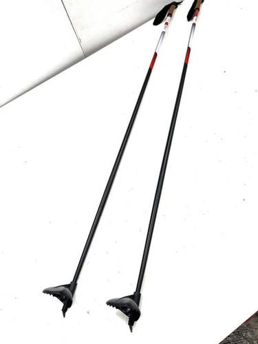 Used Alpina St Mens Xc Ski Poles Black 150 Cm 59 In 11860-s000306559