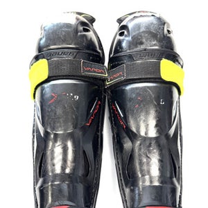 Used Bauer Vapor X2.9 Junior Shin Guards Black 11" 11860-s000308334
