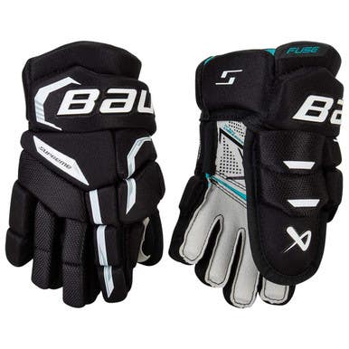 New S26 Supreme Fuse 8" Bk Wht Gloves 11860-bar10671778bkw