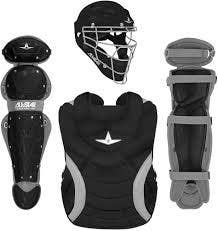 New All-star Heiress Fp Sm Catchers Protective Set Black 11860-astckwhsbk