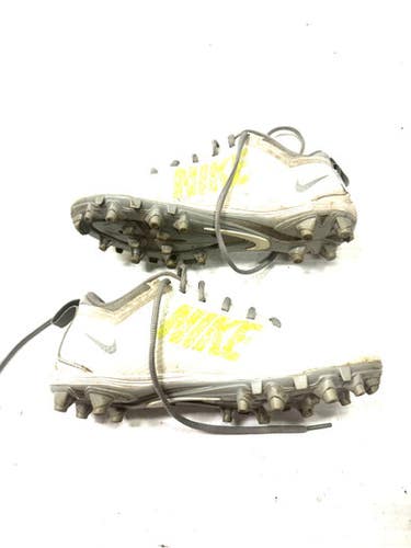 Used Nike Lax Cleats Girls White Junior 05 11860-s000283077