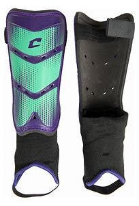 New Champro League Soccer Shin Guard Pur L 11860-chpssg8pul