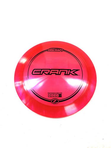 Used Discraft Crank Disc Golf Driver Red 171g 11860-c000287118