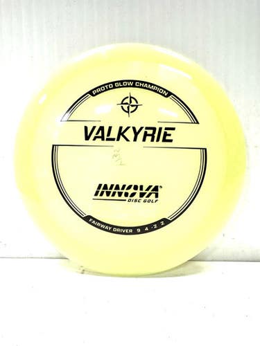 Used Innova Valkyrie Disc Golf Driver White 11860-c000287083