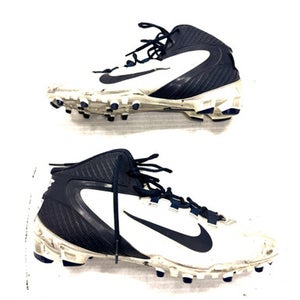 Used Nike Adult Fb Cleats White Senior 14 11860-c000289715
