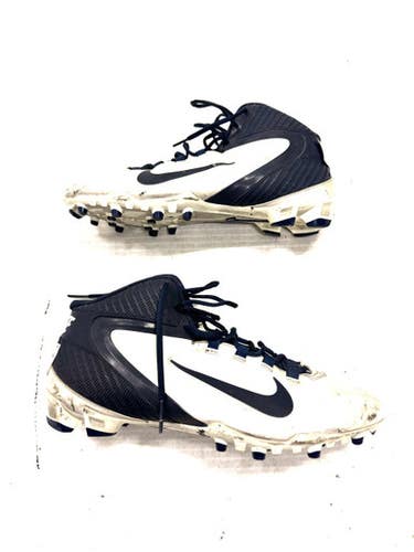 Used Nike Adult Fb Cleats White Senior 14 11860-c000289715