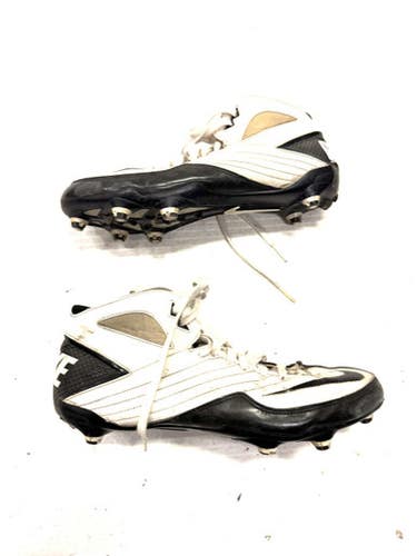 Used Nike Adult Fb Cleats White Senior 13.5 11860-c000289720