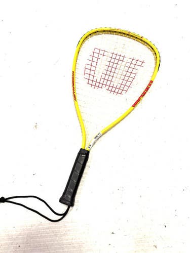 Used Wilson Turbo Tubes Adult Racquetball Racquet Yellow Unknown 11860-c000290074