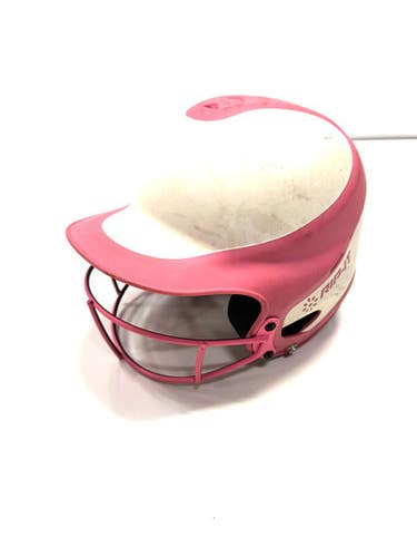 Used Rip-it 6 - 6 7 8 Inch Batting Helmet W Mask Pink Sm 11860-c000290393