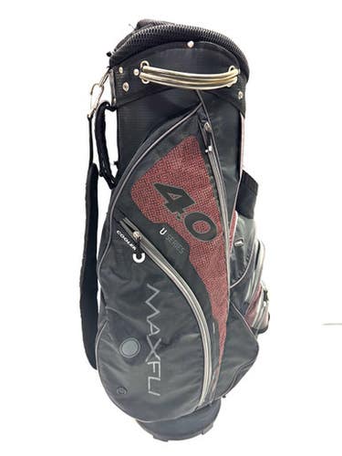 Used Maxfli Black Mens Cart Bag Black 11860-s000290479