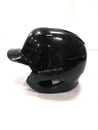 Used Evoshield Wvt Batting Helmet Batting Helmet No Mask Black One Size 11860-s000292468