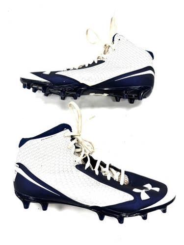 Used Under Armour Adult Fb Cleats White Senior 12 11860-c000300802