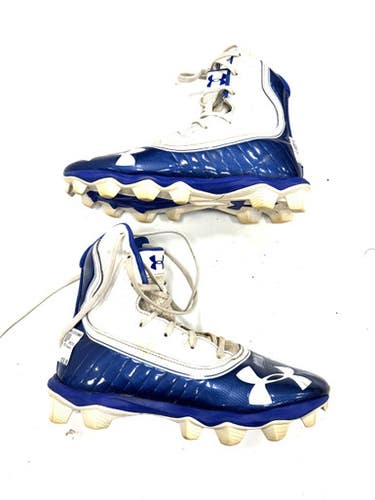 Used Under Armour Jr Fb Cleats Royal Blue Junior 05 11860-c000300897
