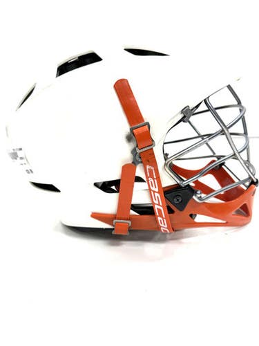 Used Cascade Pro 7 Lacrosse Helmet White One Size 11860-s000301142