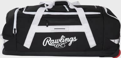 New Rawlings Yadi 2 Wheeled Equipment Bag Black 11860-rawr00704551