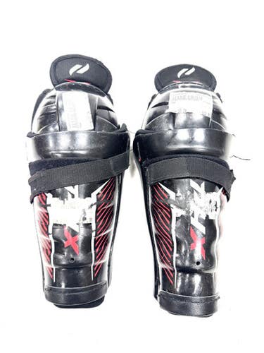 Used Phx Youth Shin Guards Black 10" 11860-s000304591