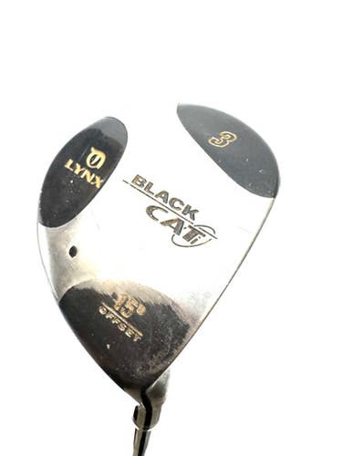 Used Lynx Blackcat Mens Fairway Wood Rh 3 Wood 11860-s000304691